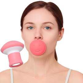Jaw Exerciser,Double Chin Reducer,Facial Yoga for Skin Tighten Firm,Face Exerciser& Jawline Shaper, Jaw Trainer,Facial and Neck Exercise for Women and Men,Double Chin Breathing Exercise Device (One)