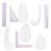 9Pcs/Set Sewing Ruler Set Multifunctional Curve Stick Tailor Measuring Accessories