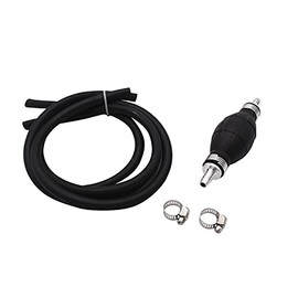 TAKPART 6 mm Universal Hand Pump Transfer Pump Emergency Pump Suction Pump Fuel Pump for Liquids Petrol Diesel