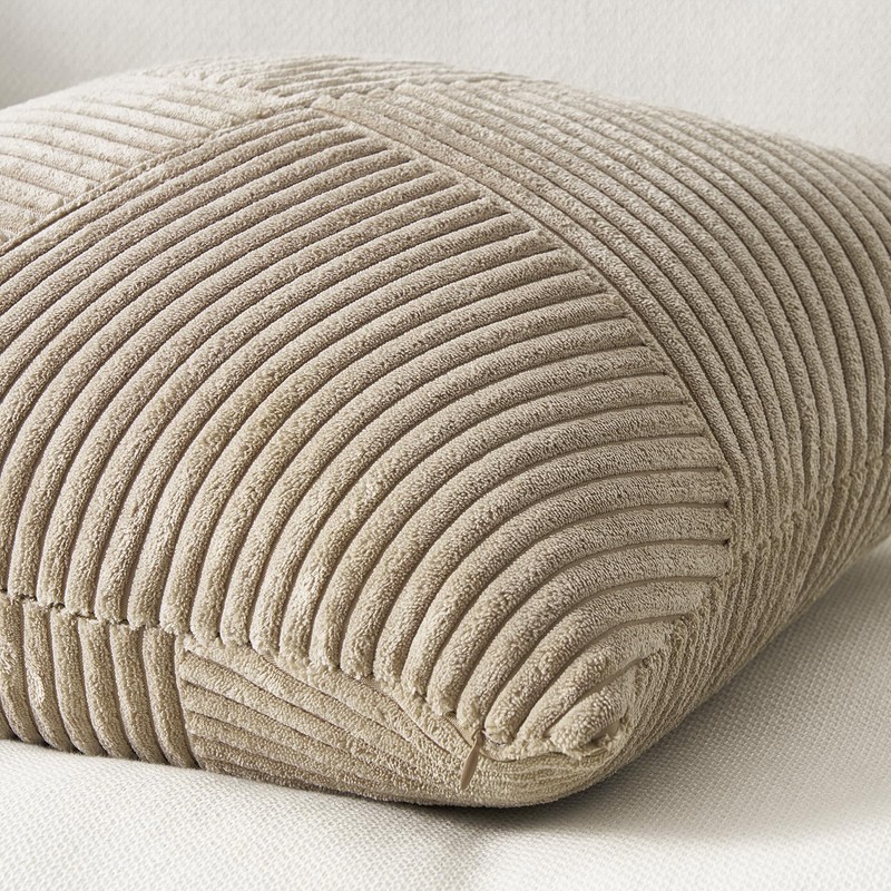 Topfinel 22x22 inches Euro Pillow Shams Set of 2 Soft