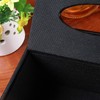 PU Leather Tissue Box Cover - Multifunctional Tissue Box Holder