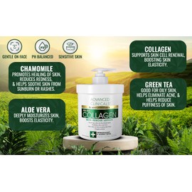 Advanced Clinicals, Collagen, Skin Lotion, 16oz