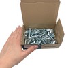 Marcopol Pack of 50 DIN 933 Steel Hexagon Screws M8