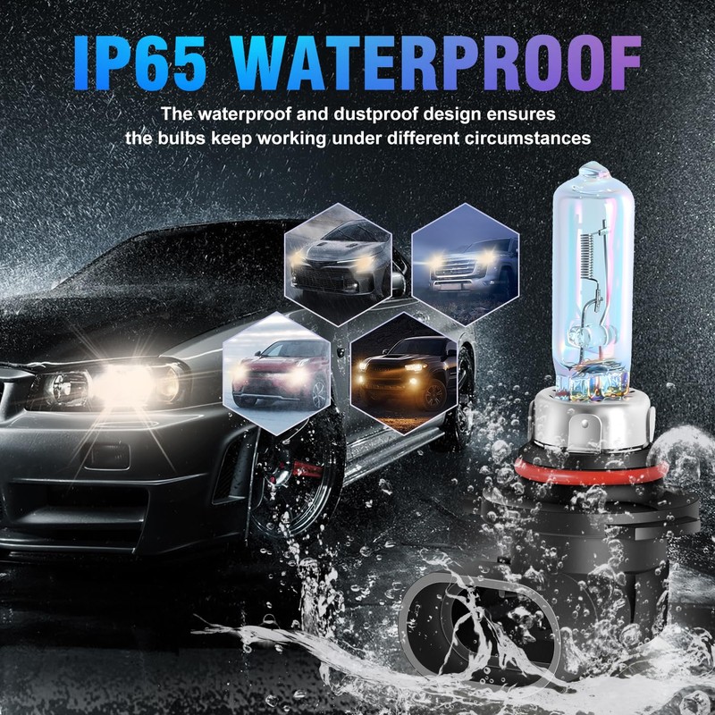 IVBDQV Upgraded Halogen Headlight Bulbs 2017-2018 for Hyundai elantra Headlight