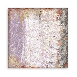 Stamperia International Scrapbooking Pad-Maxi Background Selection-Lady Vagabond Lifestyle, Multicoloured, 30.5x30.5 cm