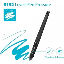 PW507 Battery-Free Pen Compatible with Kamvas Pro 12, Kamvas Pro 13, Kamvas Pro 16, Kamvas 16 and Kamvas 20 Graphics Drawing Monitor