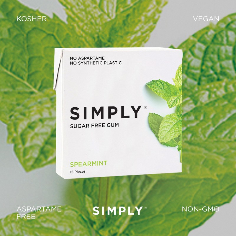 SIMPLY Gum | Dental Gum | Xylitol Chewing Gum -