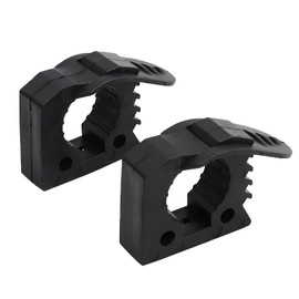 Pikioraz 2PCS Quick-Release Clamp Mount, Rubber Clamp Grip for 1-1/7'' - 1-3/7'' Diameter Tools and Equipment Used on Off-road vehicle, UTV, ATV, Van, Trucks, Boat, Train