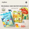 MIDEER Reusable Jelly Sticker Set Educational Toy for ChildrenColor: Incredible