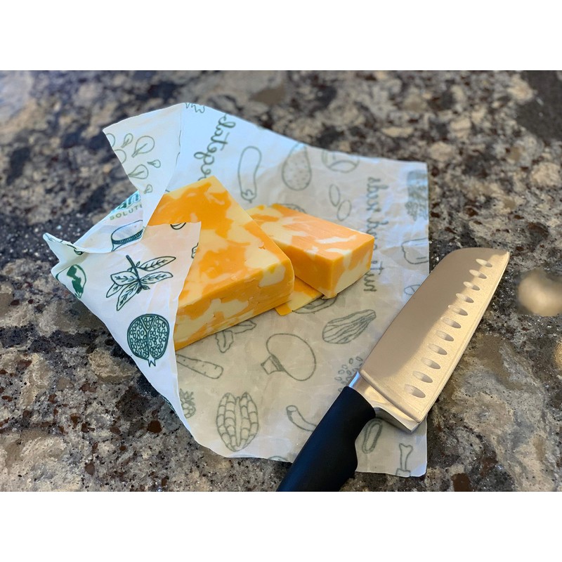 Beeswax Reusable Food Wraps | Bees Wrap in Assorted 3