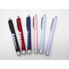 Umed Boeki SM-311BD Lightweight White LED Penlight Rubberized Retractable Switch