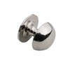 HARMAC HOUSE Round Cabinet Knobs 10 Pack Chrome Round Pull