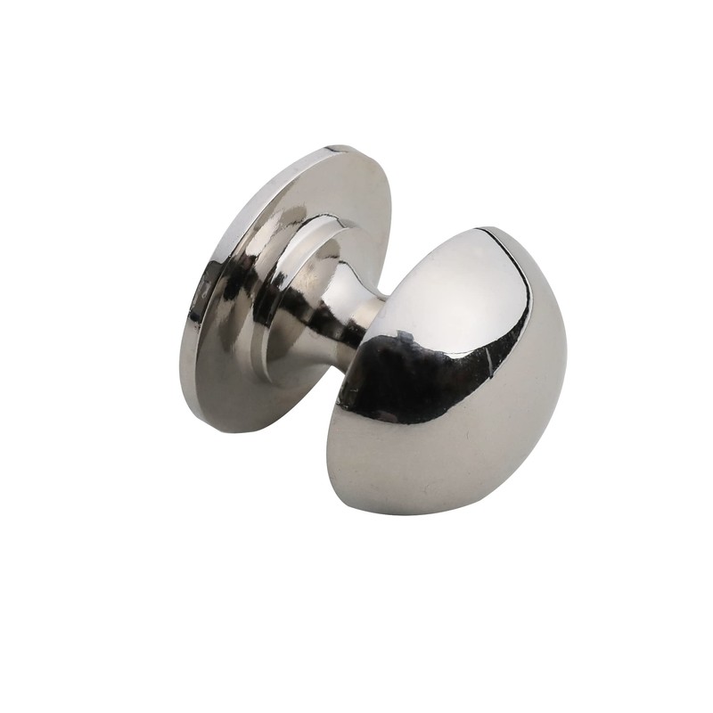 HARMAC HOUSE Round Cabinet Knobs 10 Pack Chrome Round Pull