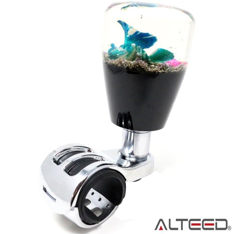 Underwater Flower Steering Wheel Spinner Car Steering Spinner Knob Real
