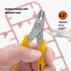 KATA 2Pack Micro Wire Cutters For Electronics Flush cutters, 5.5