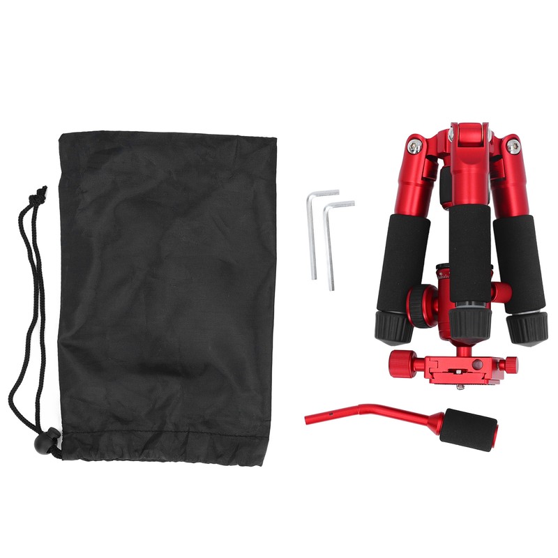 Portable Mini Tripod Desktop Tabletop 5 Section with Level Quick
