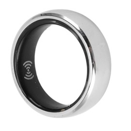 Smart Ring Health Tracker, Waterproof Bluetooth Fitness Tracker Rings for Men and Women with Charging Case, Sleep Monitor, Pedometer, (Size 22 (US 12 for Fingers 75mm)