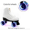 Nezylaf Light Up Roller Skate Wheels 8 Pack, 78A Hardness