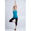 ABIRAM Yoga Socks Toeless Non-Slip Grips & Straps, for Pilates,