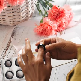 POYIPI Ring Sizing Kit for Smart Ring - Size Before You Buy - Health Rings, Choose from Size 6 to 13, Perfect Ring Size for Smart Ring, Ring Sizer Measuring Tool