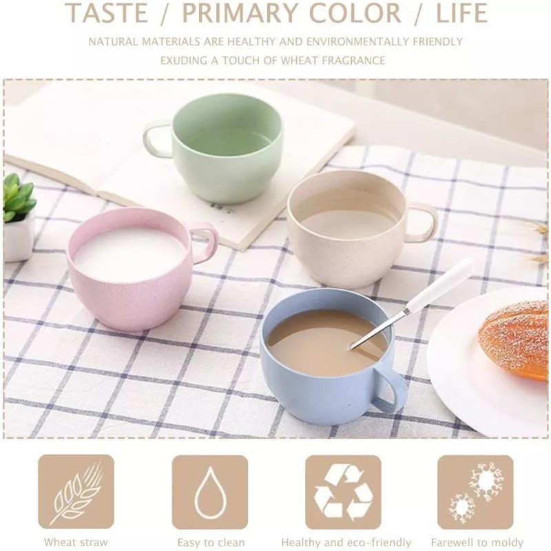 Jarra Cafe Te Bebidas Set Jarra Y Tazas Fibra De