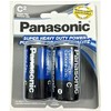 6PC Size C Panasonic Batteries Super Heavy Duty Power Zinc