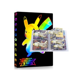 Card Scrapbook, Trading Cards Books, Card Folder, 4 Pockets, Card Book, 30 Pages Can Hold 240 Cards (Album03)