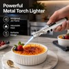 Refillable Butane Torch for Cooking – Adjustable Jet Flame with