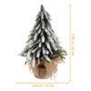 Gadpiparty Small Christmas Tree 2pcs Desktop Christmas Tree Artificial Mini