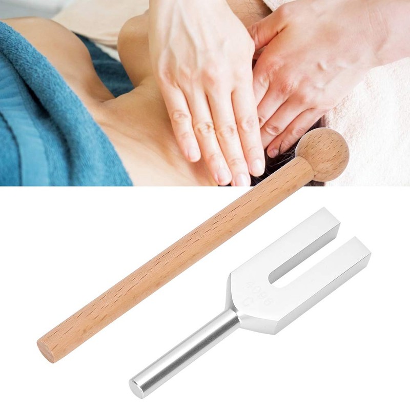 Brrnoo 4096Hz High Frequency Tuning Fork, Aluminum Alloy Medical Tuning