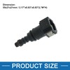 A ABSOPRO Vehicle Fuel Line Hose Pipe Quick Release 7.89mm