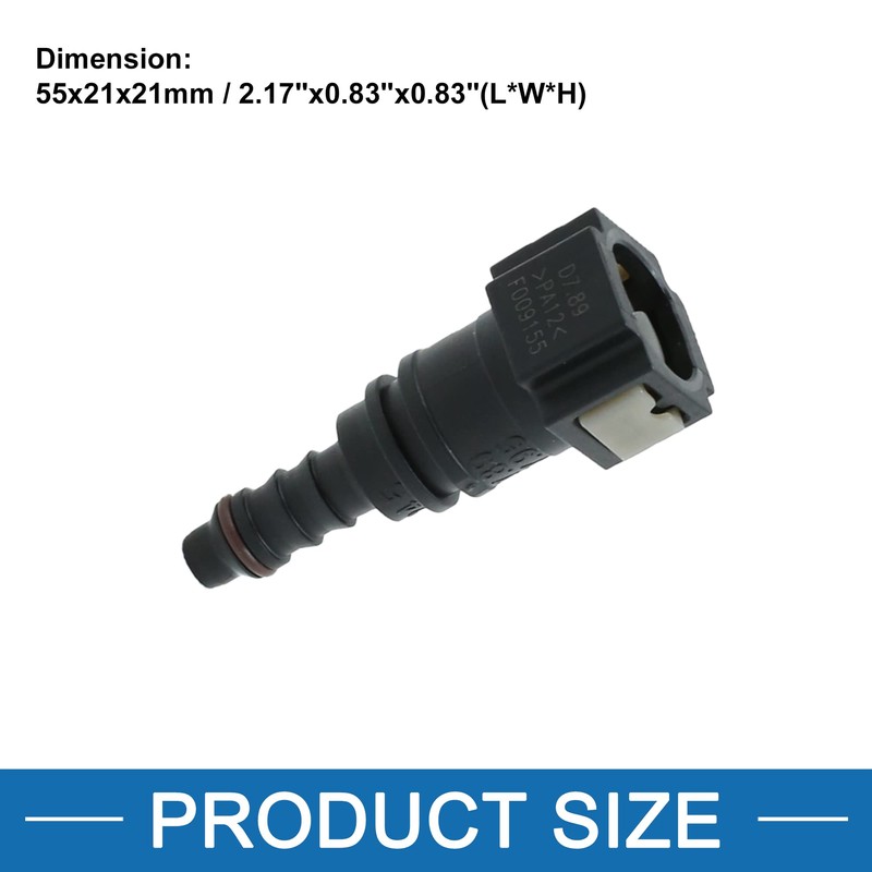 A ABSOPRO Vehicle Fuel Line Hose Pipe Quick Release 7.89mm