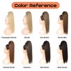 SEIKEA Ponytail Extension Cheer Ponytail Hair Piece, 16" Cheerleader Straight