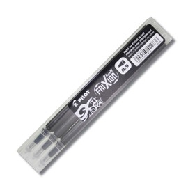 PILOT Pen Frixion Clicker Refill Thickness 0.5 mm (3 x Black)