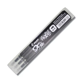 PILOT Pen Frixion Clicker Refill Thickness 0.5 mm (3 x Black)