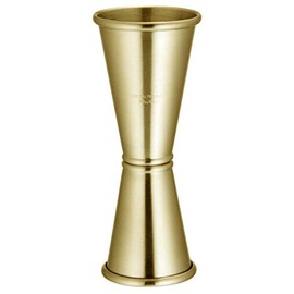 Aoyoshi 520921 Cocktail Measure Cup (Double Ring), 30/45 Gold, Antibacterial