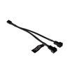 Alphacool 18688 Y-Splitter 3-Pin to 2x 3-Pin 15 cm Cable