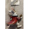 Gisela Graham : Christmas Decoration : White Rabbit