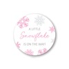 A Little Snowflake is On The Way Baby Shower Favor