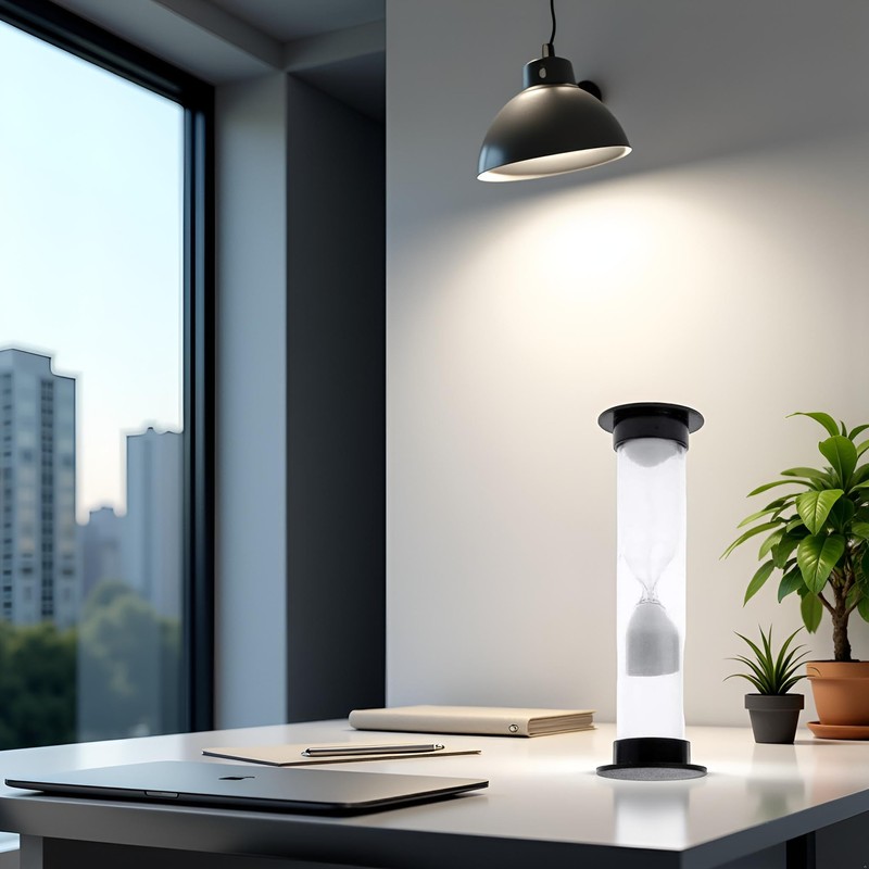 60 Seconds 1 Minute New White Mini Sandglass Hourglass Sand