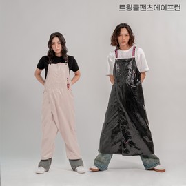 Twinkle Pants Apron YDA001 - 트윙클팬츠에이프런/ 살롱전용 앞치마 [YDA001트윙클팬츠에이프런_블랙] YDA001 - Twinkle Pants Apron / Salon Exclusive Apron [YDA001 Twinkle Pants Apron_Black]