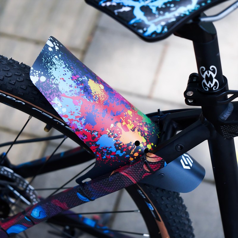 CNC Bicycle Mudguard, MTB/Mountain Bike Mudguard, 2 Pieces Rear and