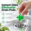 Drain Deodorizer Pods, 30 Count Capsules Bio-Enzyme Sewer Pipes Capsules,