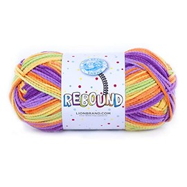 Lion Brand Yarn 142-503 Rebound yarn, Spring