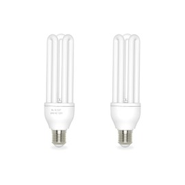 Dichroma 2 Pack 3U 20W Replacement Bulbs for 20W Bug Zapper with E27 Base, Compatible with Meilen, Husaco, Lunatino, PALONE, and Other Models