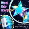 BARTOSI Light Up Moon Star Headbands LED Glow Headband Holiday