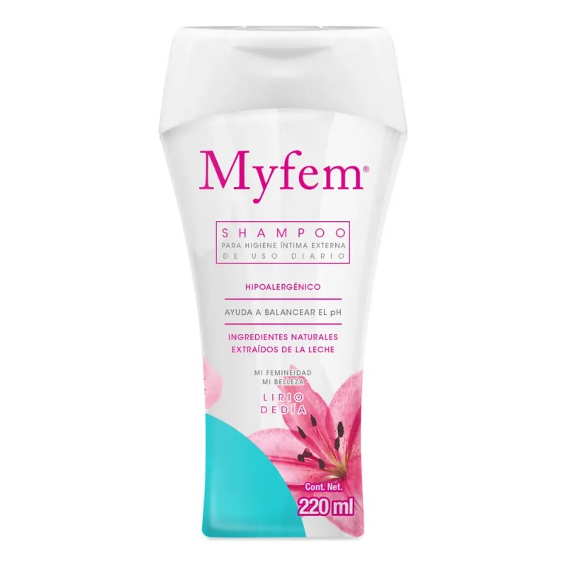 Shampoo Para Higiene Íntima Externa Myfem 220ml