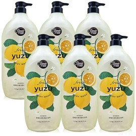 Shower Mate Farmers Body Wash Yuzu 1200g 6pcs / 샤워메이트 파머스 바디워시 유자 1200g 6개