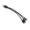 2PCS 3.7v 2600mah RC Aircraft Lithium Battery with Charge Line