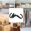DAJMAIEZ Pack of 10 Hooks for Screws, Wall Hooks, Coat